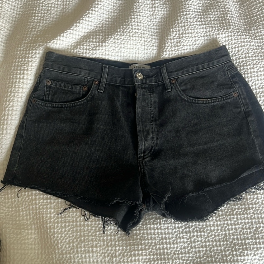 AGOLDE Parker short in Black